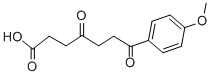 7-(4-METHOXY-PHENYL)-4,7-DIOXO-HEPTANOIC ACID 구조식 이미지