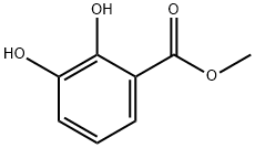methyl 2,3-dihydroxybenzoate 구조식 이미지