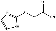 Carboximethylthio-1,2,4-triazol Structure