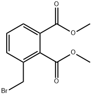 3-BROMOMETHYL-PHTHALIC ACID DIMETHYL ESTER Structure