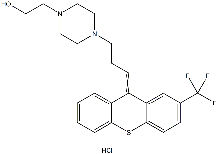 Fupentixol dihydrochloride  구조식 이미지