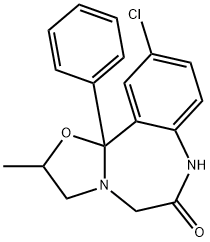 OXAZOLAM METHANOL SOLUTION Structure