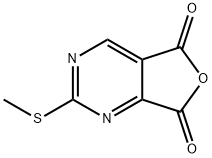 2-(메틸티오)푸로[3,4-d]피리미딘-5,7-디온 구조식 이미지