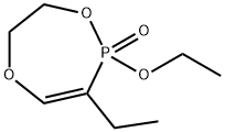 2H-1,5,2-Dioxaphosphepin,2-ethoxy-3-ethyl-6,7-dihydro-,2-oxide,(3E)-(9CI) 구조식 이미지