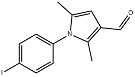 1-(4-IODO-PHENYL)-2,5-DIMETHYL-1H-PYRROLE-3-CARBALDEHYDE Structure