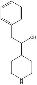 2-Phenyl-1-piperidin-4-ylethanol Structure