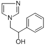 1-페닐-2-(1-이미다졸릴)에탄올 구조식 이미지