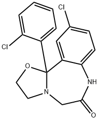 CLOXAZOLAM Structure