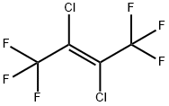 (E)-2,3-Dichloro-1,1,1,4,4,4-hexafluoro-2-butene 구조식 이미지