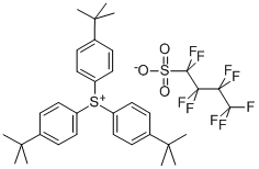 TRIS(4-TERT-BUTYLPHENYL)SULFONIUM Structure