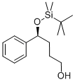 BENZENEBUTANOL, DELTA-[[(1,1-DIMETHYLETHYL)DIMETHYLSILYL]OXY]-, (DELTAS)- Structure