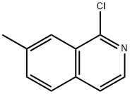 1-CHLORO-7-METHYLISOQUINOLINE Structure