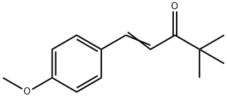 1-(4-Methoxyphenyl)-4,4-dimethyl-1-penten-3-one 구조식 이미지