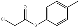 S-CHLOROACETYL-P-MERCAPTOTOLUENE Structure