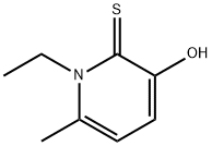 1-Ethyl-3-hydroxy-6-methylpyridine-2(1H)-thione Structure