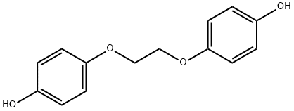 4-[2-(4-hydroxyphenoxy)ethoxy]phenol Structure