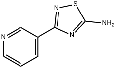 3-(3-Pyridinyl)-5-aMino-[1,2,4]thiadiazole Structure