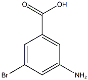 3-Amino-5-bromobenzoic acid 98% Structure