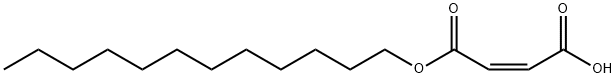 dodecyl hydrogen maleate  Structure