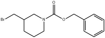 1-Cbz-3- (бромметил) пиперидин структурированное изображение