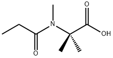 Alanine,  N,2-dimethyl-N-(1-oxopropyl)- Structure