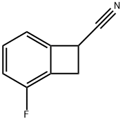 Bicyclo[4.2.0]octa-1,3,5-triene-7-carbonitrile, 2-fluoro- (9CI) Structure