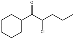 1-Pentanone, 2-chloro-1-cyclohexyl- (8CI,9CI) Structure