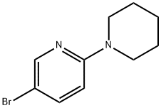 5-Bromo-2-(piperidin-1-yl)pyridine Structure