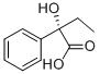 (S)-2-Hydroxy-2-phenylbutyric  acid Structure