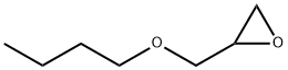 Butyl glycidyl ether Structure