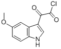 5-METHOXY-ALPHA-OXO-1H-INDOLE-3-ACETYL CHLORIDE 구조식 이미지