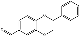 4-BENZYLOXY-3-METHOXYBENZALDEHYDE 구조식 이미지