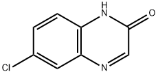 2-Hydroxy-6-chloroquinoxaline 구조식 이미지