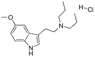 5-메톡시-N,N-디프로필트립타민염산염 구조식 이미지