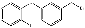 3-(2-FLUOROPHENOXY)BENZYL BROMIDE Structure