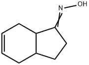 1H-Inden-1-one,2,3,3a,4,7,7a-hexahydro-,oxime(9CI) Structure