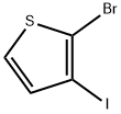 2-BROMO-3-IODOTHIOPHENE 구조식 이미지