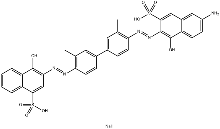OXAMINE BLUE 4R Structure