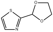 티아졸,2-(1,3-디옥솔란-2-일)- 구조식 이미지