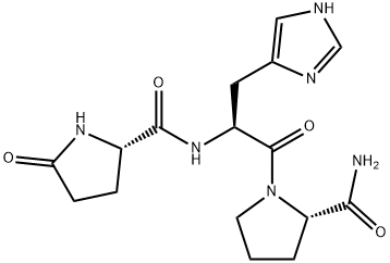 Thyrotropin-releasing hormone 구조식 이미지