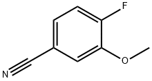 4-Fluoro-3-methoxybenzonitrile 구조식 이미지