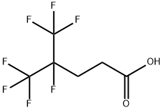 4,5,5,5-TETRAFLUORO-4-(TRIFLUOROMETHYL)펜타노산 구조식 이미지