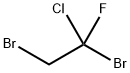 1,2-디브로모-1-클로로-1-플루오로에탄 구조식 이미지