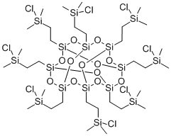 PSS-OCTAKIS(2-(CHLORODIMETHYLSILYL)ETHY& 구조식 이미지