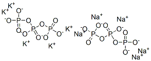 pentapotassium pentasodium bis(triphosphate) Structure