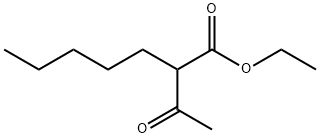 Ethyl 2-pentylacetoacetate 구조식 이미지