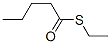 Thiovaleric acid S-ethyl ester Structure