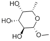 METHYL BETA-L-FUCOPYRANOSIDE Structure