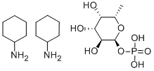 ALPHA-L-(-)-FUCOSE 1-PHOSPHATE DI(CYLOHEXYLAMMONIUM) SALT Structure