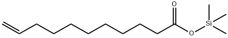 Trimethylsilyl-10-undecenoate Structure